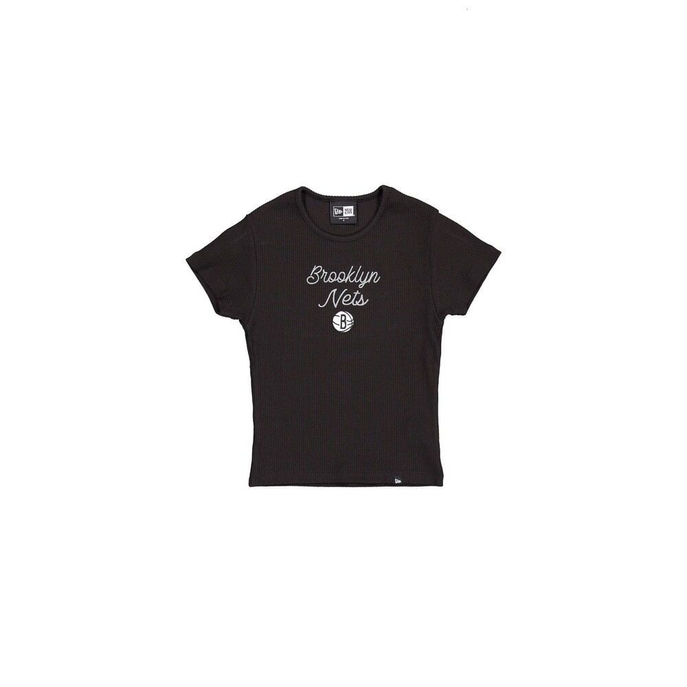 New Era Brooklyn Nets Sport Night Women's Baby Tee - Size XL